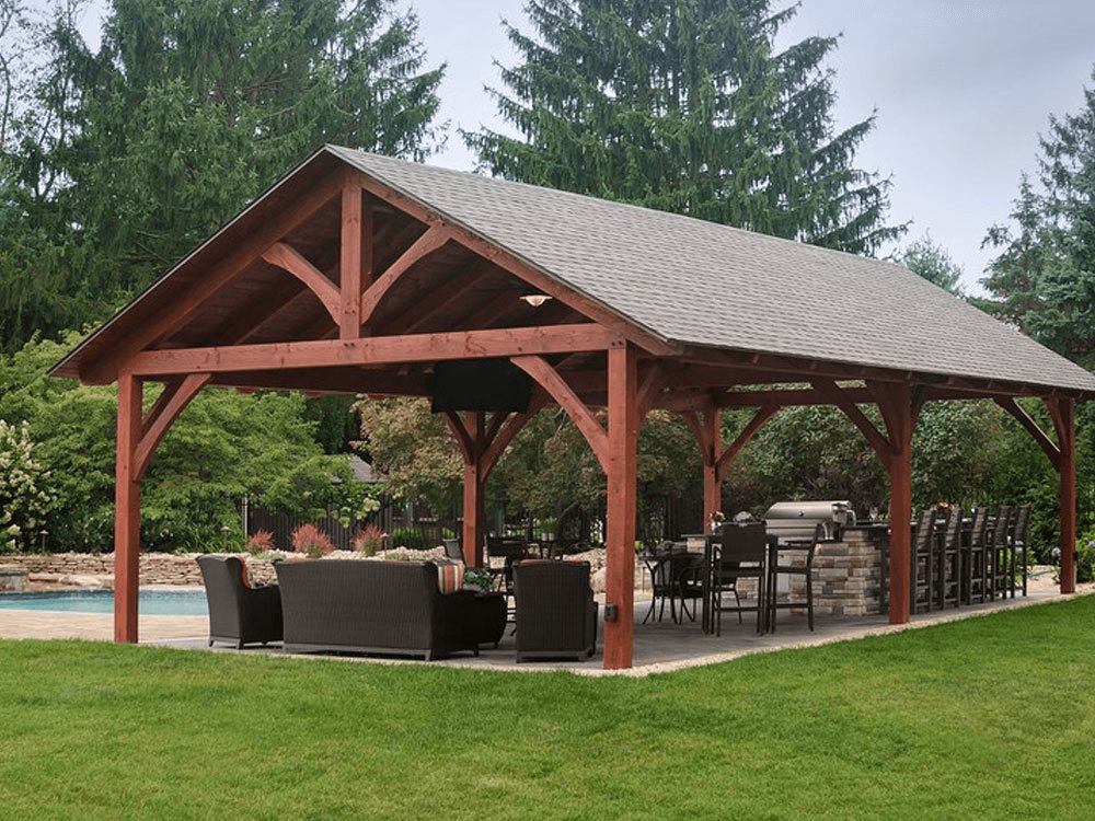 Kingston PRO Timber Frame Pavilion